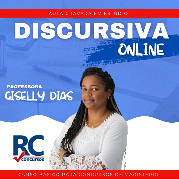 DISCURSIVA | ONLINE   - Professora Giselly Dias 
