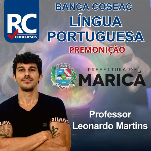 Português BANCA COSEC - RAIO X  - PREMONIÇÃO