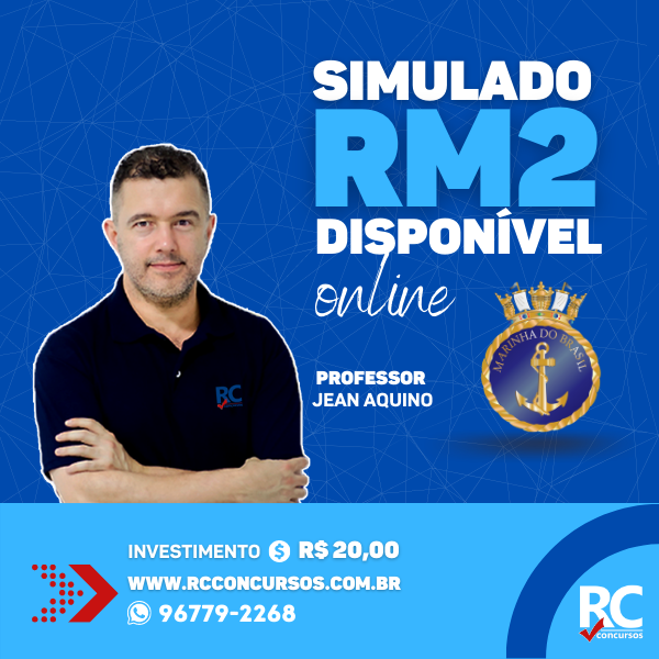SIMULADO | RM2 - PORTUGUÊS   - PROFESSOR JEAN AQUINO 